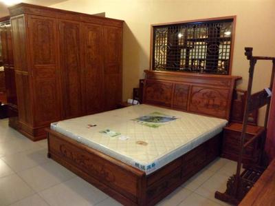 莆田红木大床批销优惠，尽在厦门湖里博美家具城
